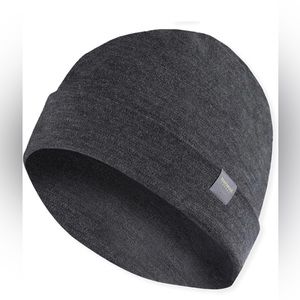 NWOT Meriwool Layers - Unisex Merino Wool Cuff Beanie Winter Hat
